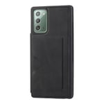 hanman mika pu leather case phone back cover with card slots for samsung galaxy note 20