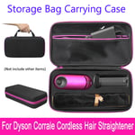Portable Carrying Case Storage Bag For  Corrale Cordless Hair Straightener