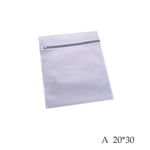 2in1 Zipped Wash Bag Laundry Washing Mesh Lingerie Underwear Clo C