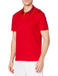 Lacoste Men's Dh1886 Polo Shirt, RED/Alizarin-GLAIEUL, 4XL