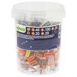 WAGO Pot de 200 bornes de connexion automatique S2273 2,3,4,5, et 8 entrées