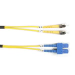 Black box BLACK BOX CONNECT OS2 9/125 SINGLEMODE FIBER OPTIC PATCH CABLE - LSZH, ST-SC, YELLOW, 1-M (3.2-FT.) (FOSM-LSZH-001M-STSC)