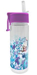 Disney Frozen 14370 Tritan Gourde, Elsa étoiles Env. 500 ML, Plastique, Multicolore, 7,5 x 21 cm