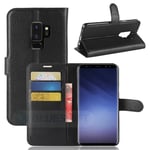 samsung Samsung S9 Plus PU Wallet Case Black