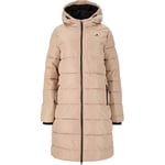 Amaretto Dam Long Puffer Jacket Simply Taupe 38
