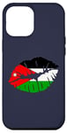 iPhone 15 Pro Max Jordan Flag Lip Kiss Kissing Mouth Gift for Jordanians Case