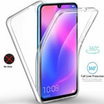 Huawei Y6 2018/ Honor 7a Shockproof 360 Cover Front And Back Case Clear