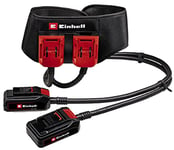 Einhell GE-PB 36/18 Li Power X-Change Battery Belt | Storage Device for Carrying 18V & 36V Batteries for PXC Power Tools and Garden Machines | Adjustable Waist Length Up to 150cm
