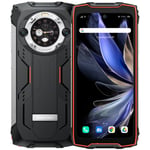 Blackview BV9300 Pro Téléphone Portable Incassable 16Go+256Go MTK G99 Android 13 15080mAh 33W 64MP+32MP 6.7" NFC Etanche - Orange