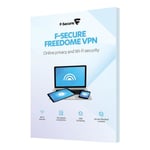 F-Secure F-secure Freedome Vpn, (1 År, 3 Enheter), Obegränsad Data, Ingen