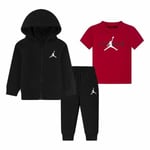 Sportstøj til Baby Jordan Essentials Fleeze Box Rød Sort 12 måneder