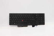 Lenovo ThinkPad T15g 2 P15 2 Keyboard Swiss Black Backlit 5N21B44350