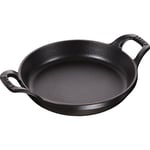 Staub La Cocotte Rund Form/Fat Svart 12 cm 0,25 l