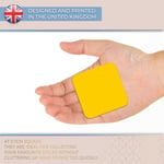 Awesome Fridge Magnet - Deep Yellow Colour Block  #44866