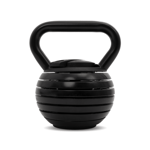 MM Sports Justerbar kettlebell 18 kg - träningstillbehör