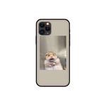 Black tpu case for iphone 5 5s se 6 6s 7 8 plus x 10 cover for iphone XR XS 11 pro MAX case funy cute lovely cat kitty meow pet-40812-for iphone SE 2020