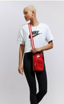 NIKE HERITAGE 2.0 CROSSBODY BAG UNISEX (BA5919 657) RED / WHITE