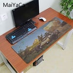 OLUYNG mouse pad Maiyaca PUBG Playerunknown Battlefields Game Pad Mousepad Laptop PC Computer gaming Mat Large mouse pad gamer mouse pad   Lock Edge 30x80cm