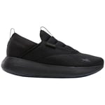Reebok Unisex DMX Comfort Slip ON Walking Shoes, Black/Grey 5, 6.5 UK