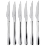 Judge Windsor BF25 6 Piece 18/0 Stainless Steel Steak Knife Set for 6 People in Gift Box - 25 Year Guarantee