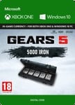 Gears of War 5: 5,000 Iron + 1,000 Bonus OS: Xbox one