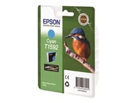 Epson T1592 - 17 Ml - Cyan - Original - Blister - Bläckpatron - För Stylus Photo R2000