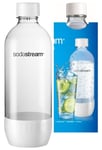 Sodastream soda stream saturator bottle 1L WHITE JET