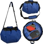 FIT 4 ME Deep Blue wetsuit changing mat bag BLUE secure wrap handles, padded fo