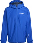 Adidas Men's Terrex Xperior 2L Gore-Tex Performance Jacket Semi Lucid Blue, L