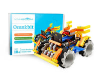 Yahboom programmable Omni:bit smart robot car with Mecanum Wheel: with micro:bit