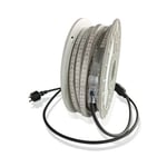 15m LEDlife arbetsljus LED strip på kabelvinda - ▽D-märkt, 230V, IP67, 180 LED/m, 11W/m, 1100 lm/m - Kulör : Neutral