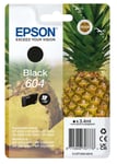 Original Epson 604 Pineapple Black Ink Cartridge XP-2200 XP-2205 XP-3200 XP-3205