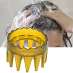 Head Massage Comb Scalp Brush Shampoo Bath Health Ca Yellow