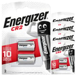 Energizer CR2 DLCR2 ELCR2 CR15H270 Lithium Photo Batteries x 10 *Long Expiry*
