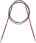 KNIT PRO KP47153 Zing: Fixed Circular Knitting Pins: 100cm x 2.50mm, 2.5mm, Red