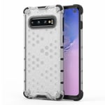 Samsung Bofink Honeycomb Galaxy S10 case - White Vit