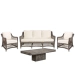 Marbella/Campos soffgrupp vintage grey