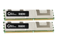 CoreParts - DDR2 - sæt - 4 GB: 2 x 2 GB - FB-DIMM 240-pin - 667 MHz / PC2-5300 - 1.8 V - Fuldt bufferet - ECC - for IBM System x3650  Lenovo BladeCenter HS21  HS21 XM  System x34XX  x35XX  x3650