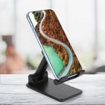 Adjustable Desktop Stand Holder Foldable Mirror Face Bracket For Mobile Phon GDS