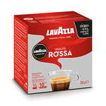 Lavazza, A Modo Mio Qualità Rossa, 256 Coffee Capsules, with Chocolate and Dried Fruit Notes, Arabica and Robusta, Intensity 10/13, Medium Roasting, 16 Packs of 16 Coffee Pods