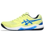 ASICS Homme Gel-Dedicate 8 Padel Sneaker, Glow Yellow/Illusion Blue, 44.5 EU
