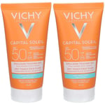 Vichy Capital Soleil Emulsion toucher sec Spf50 Tube 50ml