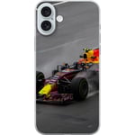 Apple iPhone 16 Plus Genomskinligt Skal Formula 1