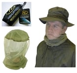 MOSQUITO MIDGE HEAD NET, mesh headnet for travel insect bug NSN 8415-99-275-5299