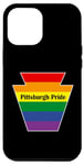 Coque pour iPhone 15 Pro Max Pennsylvanie Pittsburgh Keystone Pride