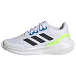 adidas Unisex Kids RunFalcon 3 Lace Sneaker, FTWR White/core Black/Bright Royal, 12.5 UK