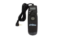 vhbw Telecommande portable Câble compatible avec Canon EOS M5, 2000D, 250D, Kiss X10, Rebel SL3, 850D, R5 Appareil Photo+ Minuterie