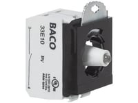 Baco Ba333eawl10 Kontaktelement, Led-Element Med Fästadapter 1 X Gränslägesbrytare White Touching 24 V 1 St