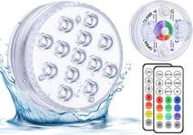 Poolbelysning LED med fjärrkontroll 2-Pack