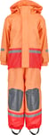 Didriksons Boardman Foret Regnsæt, Papaya Orange, 110, Regntøj børn